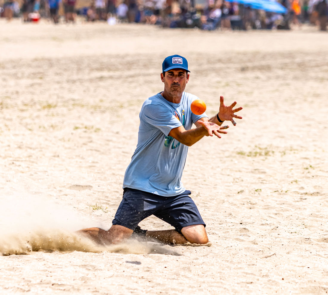 OTL Cornhole Tournament Over the Line Player